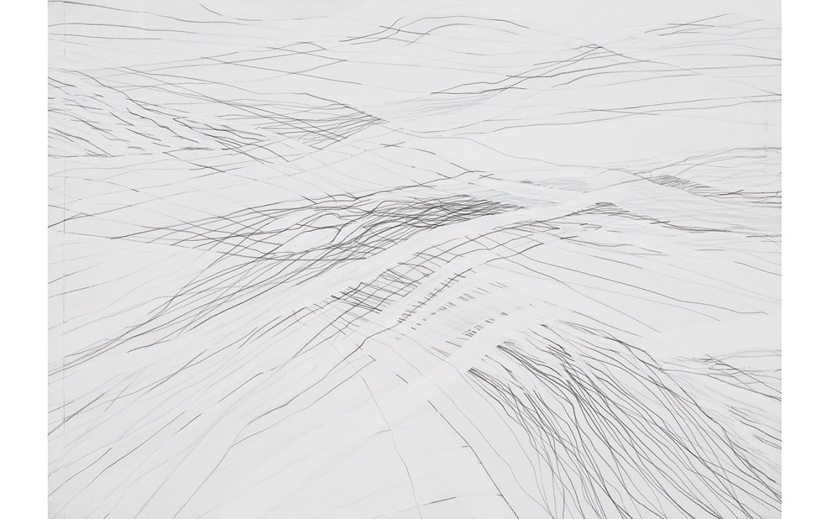 Aus der Serie „Landschaftlich“, 2021Mischtechnik auf Papier42 x 29 cm