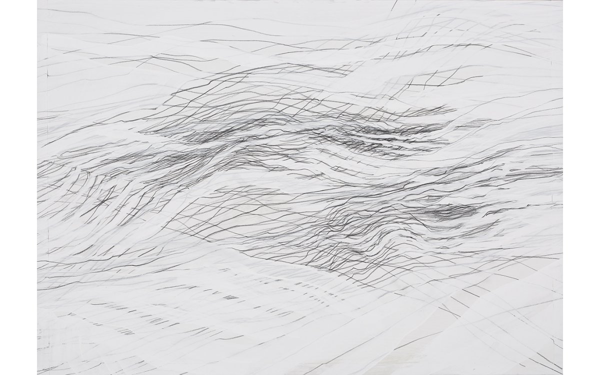 Aus der Serie „Landschaftlich“, 2021Mischtechnik auf Papier42 x 29 cm