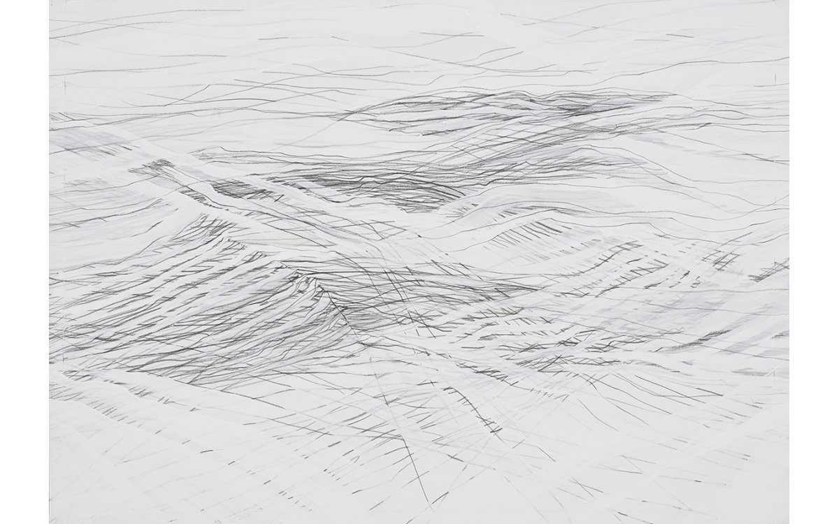 Aus der Serie „Landschaftlich“,2021Mischtechnik auf Papier42 x 29 cm