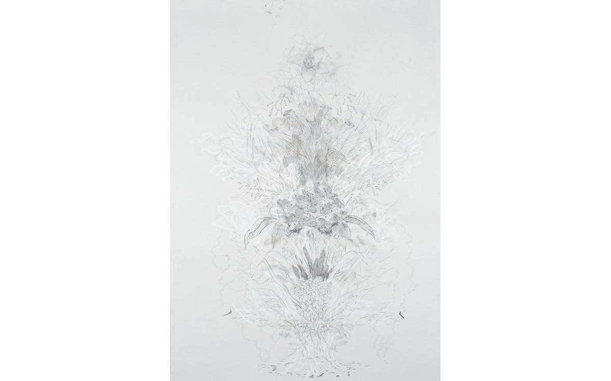 Aus der Serie „Araldica“Mischtechnik auf Papier70 x 100 cm